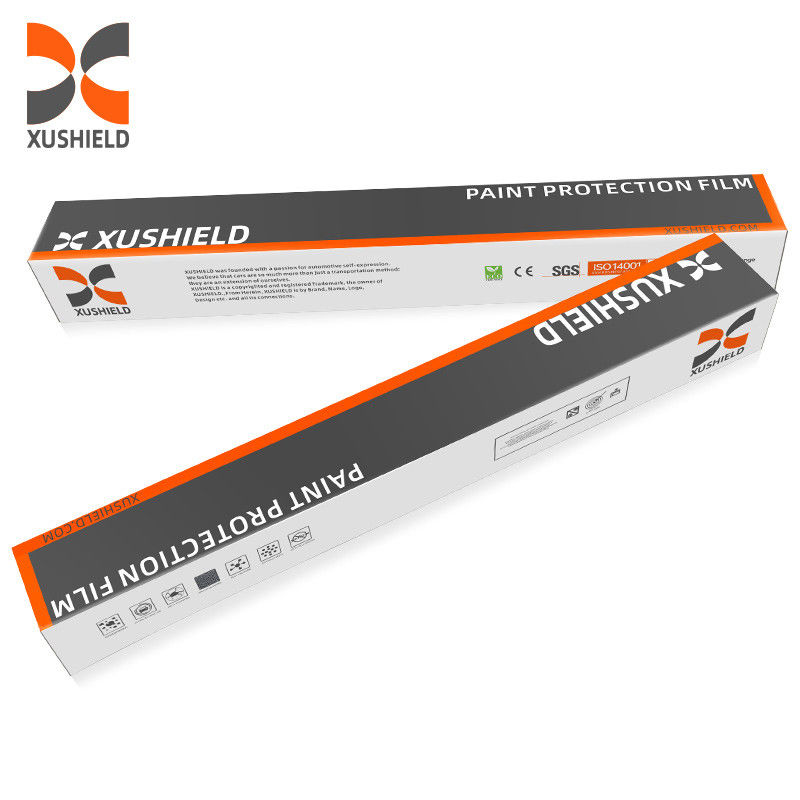8.5mil उच्च चमकदार हाइड्रोफोबिसिटी उच्च गुणवत्ता विरोधी खरोंच गर्मी मरम्मत स्पष्ट टीपीयू कार पेंट सुरक्षा फिल्म