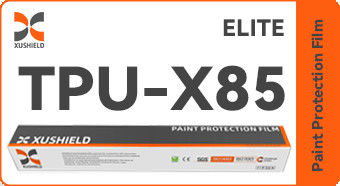 8.5mil उच्च चमकदार हाइड्रोफोबिसिटी उच्च गुणवत्ता विरोधी खरोंच गर्मी मरम्मत स्पष्ट टीपीयू कार पेंट सुरक्षा फिल्म